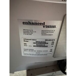 Enhanced Vision Merlin Ultra HD Desktop Magnifier MR2UE24A Low Vision Aid Gray